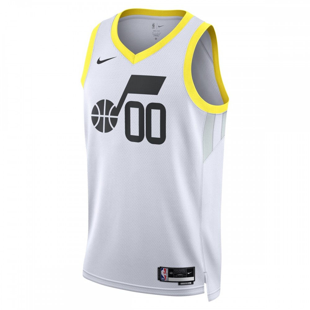 Utah Jazz Unisex 2022/23 Swingman Custom Jersey White - Association Edition-Pro Kit Vault | Brand New 26/27 Sports Jerseys